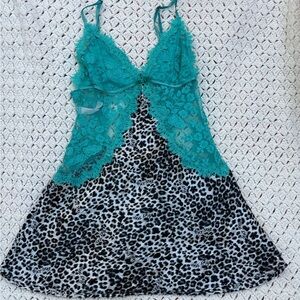 🐆🐆VICTORIA’S SECRET / SEXY LEOPARD 🐆 BABYDOLL/ SIZE XS